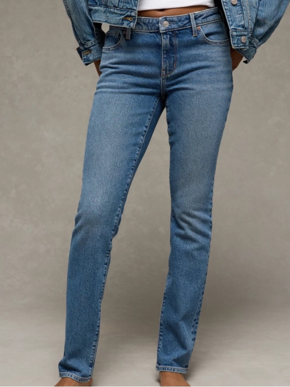 American Eagle Outfitters Women's Stretch Skinny Denim Jeans 8
